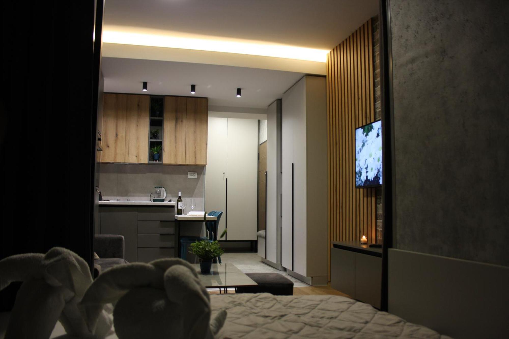 Luxury Apartment Szkopje Kültér fotó